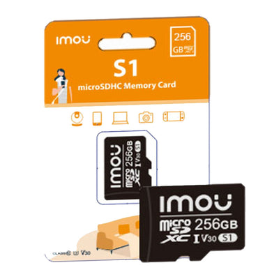 Memoria Micro SD IMOU 256GB Clase 10 Multiproposito