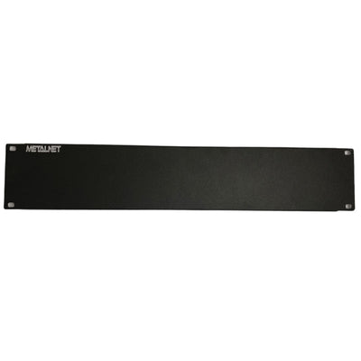 Tapas Ciegas Metalnet 2U en Color Negro - Modelo 01PT130
