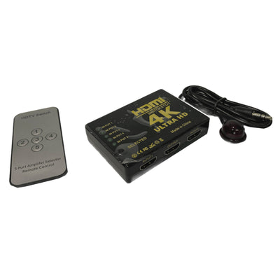 Switch Hdmi 5 En 1 Ultra 4K