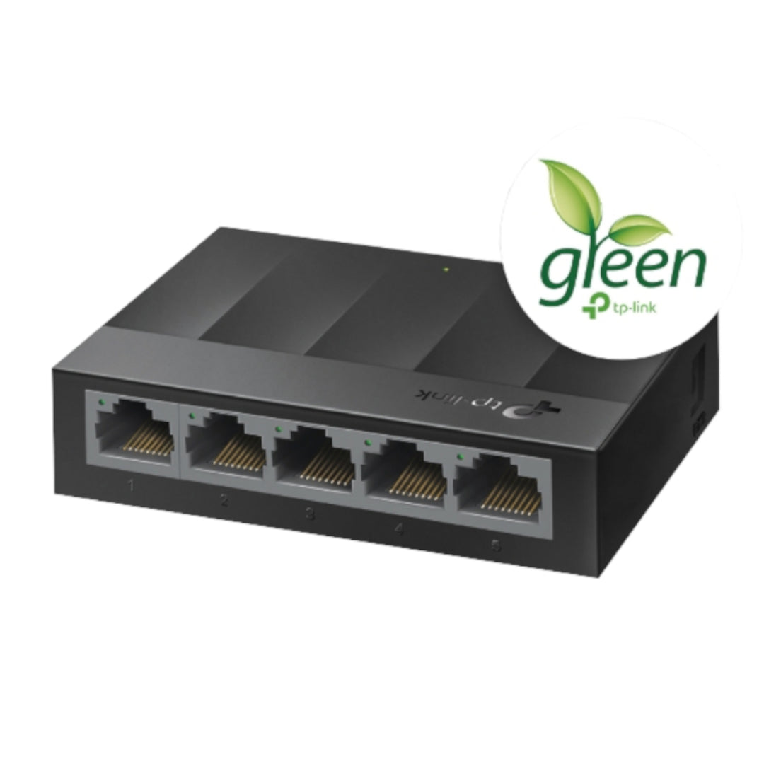 Switch TP-Link de Escritorio Gigabit de 5 Puertos LS1005G