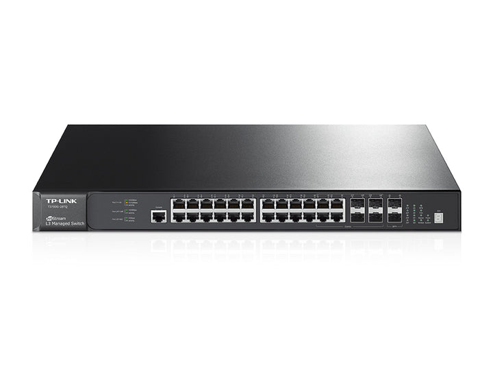 Switch TPLINK Administrable de 28 Puertos Gigabit con 6 SFP - Modelo T3700G-52TQ