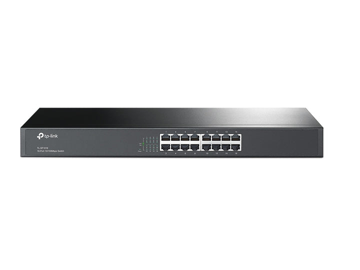 Switch Rack de 16 Puertos 10/100Mbps TL-SF1016 con Ahorro Energético