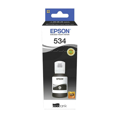 Tinta Negra Epson 534 Impresora Ecotank T534120-Al