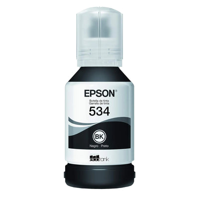 Tinta Negra Epson 534 Impresora Ecotank T534120-Al
