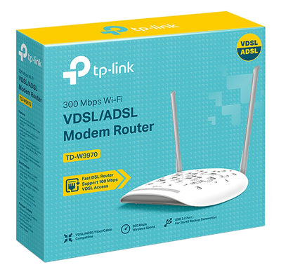 Módem Router Tp-link Aba Cantv Vdsl2 Usb 300mbps Td-w9970