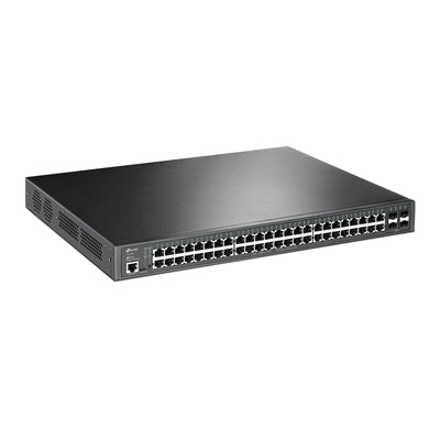 Switch JetStream TP-LINK 52 Puertos Gigabit L2+ Administrable 48 Puertos POE+