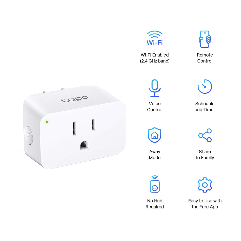 Enchufe Inteligente Mini Tp-Link Tapo P105 WiFi