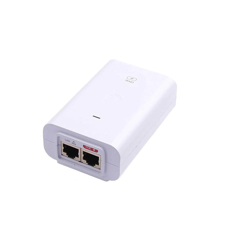 Adaptador PoE Ubiquiti 48 VDC, 0.32 A - Puerto Gigabit de Alta Eficiencia