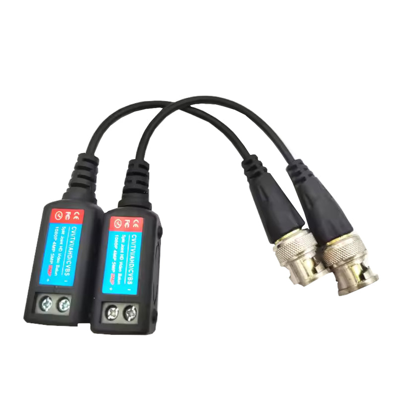 Video Balun tipo tornillo 5MP 8MP