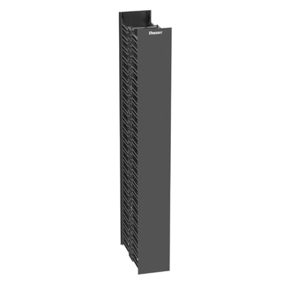 Organizador Vertical de Cables Doble Cara PANDUIT 35' 22U - Plástico Negro 120x306x1054mm