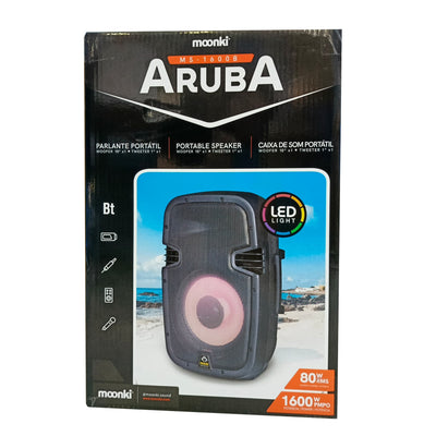 Corneta Moonki Aruba Active Bluetooth Speaker 110-240v Microfono