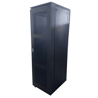 Rack Gabinete Cerrado Metalnet 42U De Puerta de Vidrio
