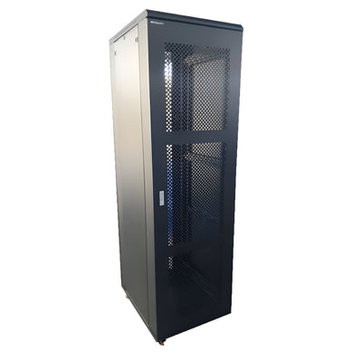 Rack Gabinete Cerrado Metalnet 42U De Puerta de Vidrio