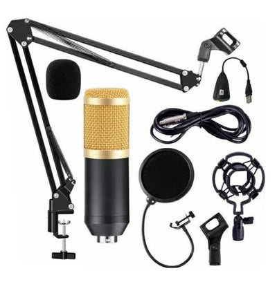 Microfono Condensador Profesional Usb Estudio Podcast