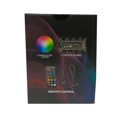 Kit Fan Cooler Rgb Leadertech 3 En 1 Controlador 12cm