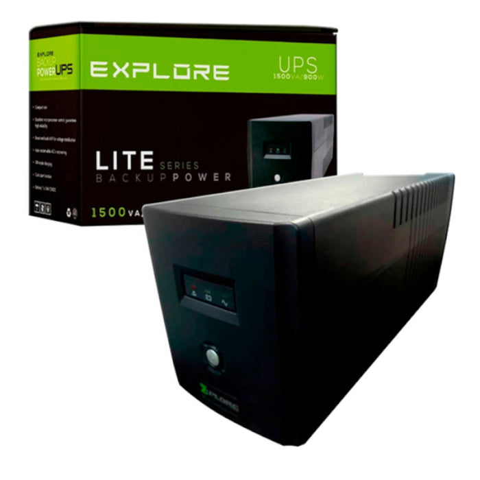 UPS Explore Lite 1500Va/900W 8 tomas XL1500