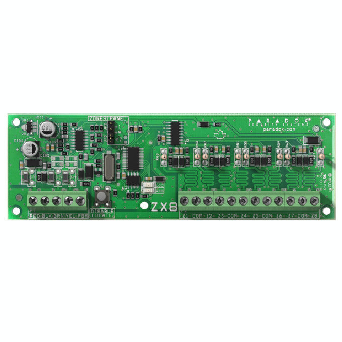 Módulo de Expansión de 8 Zonas para Sistemas de Seguridad Spectra ZX8SP