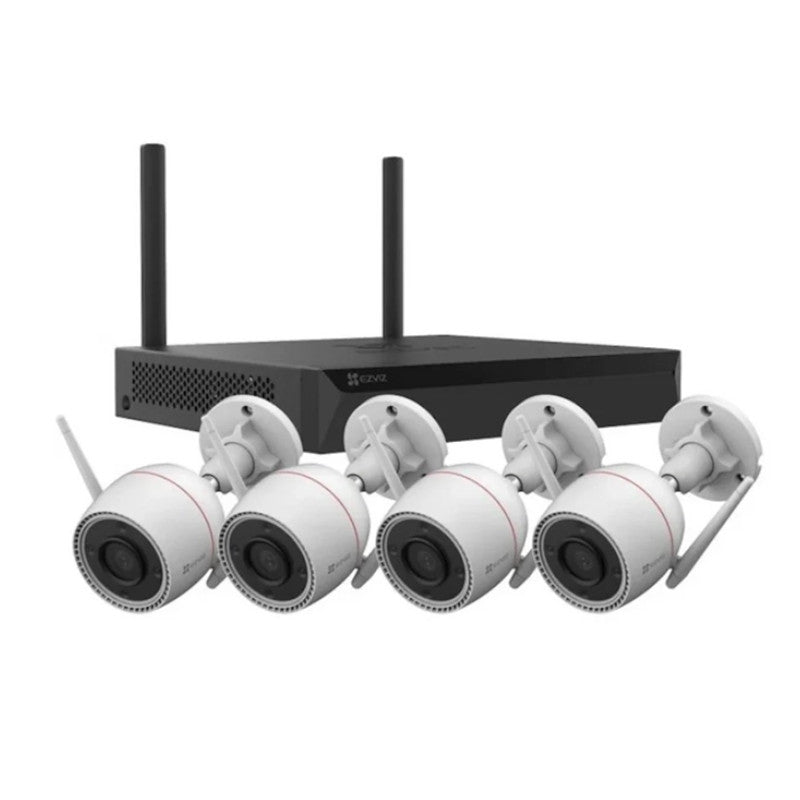 Kit Ezviz NVR X5S CON 4 CAMARAS  H3C 2K 4PM KIT EZVIZ