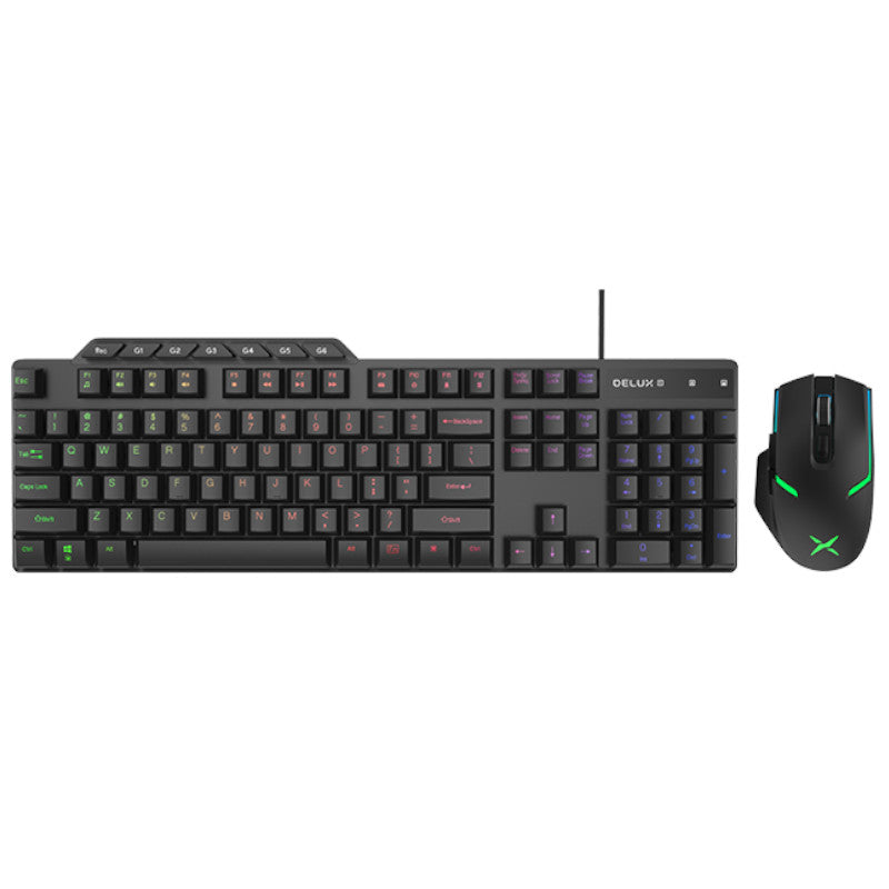 Combo Kit Teclado Y Mouse DELUX K9800G+M588GX Gaming Inalambrico