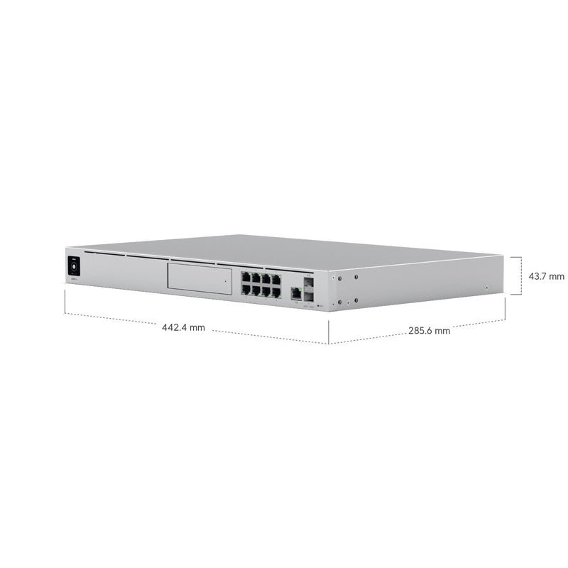 Switch Ubiquiti UniFi Pro 8 Puertos Gigabit UDM-Pro Gestión Avanzada