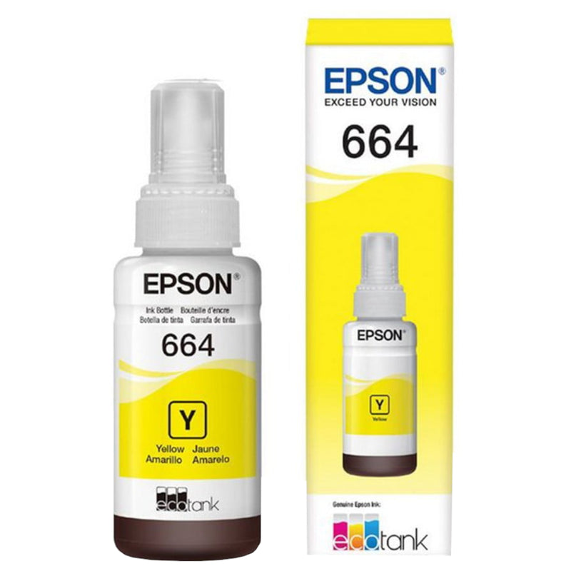 Tinta Amarilla Para Impresoras Epson L120 Eps-T664420-Al
