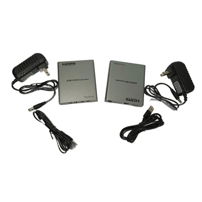 Extensor KVM HDMI 1080P USB Audio IR Por Cable UTP hasta 60 Metros TX/RX