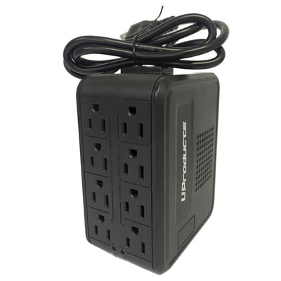 Regulador de Corriente U-AVR1000 1000VA con 8 Tomas de Protección Eléctrica