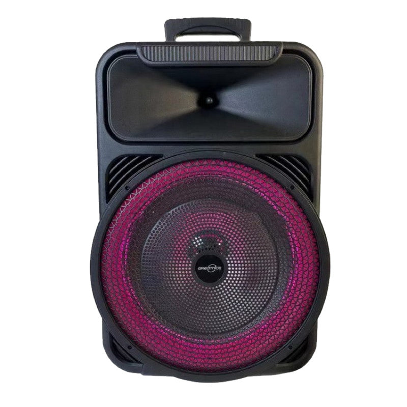 Corneta Portátil Karaoke con Micrófono Integrado de 12 Pulgadas - Greatnice GTS-1570