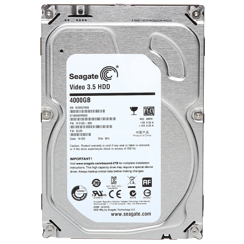Disco Duro Seagate 4TB SATA III 5400 RPM 256 MB