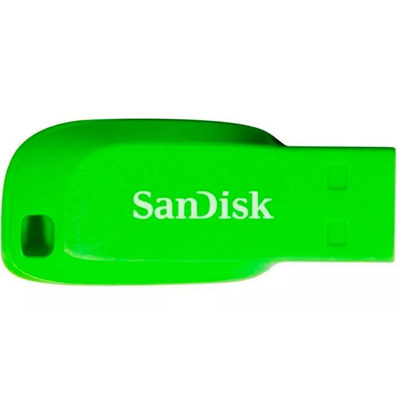 Pendrive USB SanDisk de 16GB en Color Verde - Almacenamiento Portátil y Seguro con Protección de Datos