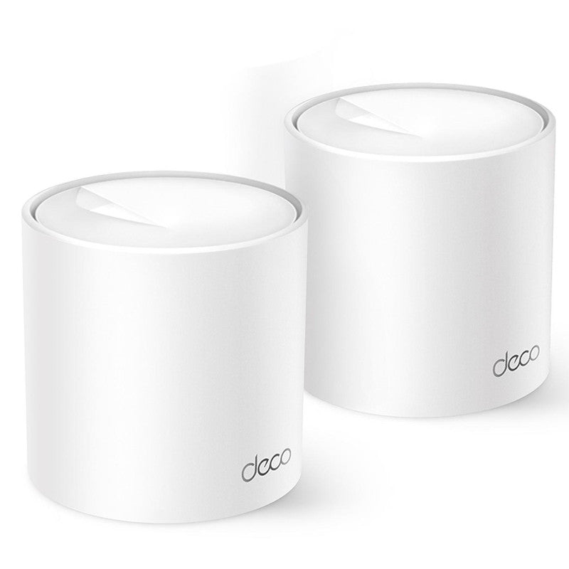 Router Mesh TP-LINK Deco X10 2 Pack Doble Banda Ax1500 Gigabit WIFI6 MU-MIMO