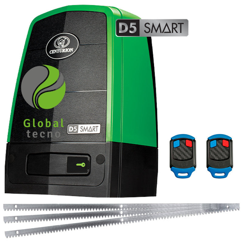 Kit Motor para Portón Corredizo Centurión D5 Smart 500kg con Control Remoto y App Bluetooth