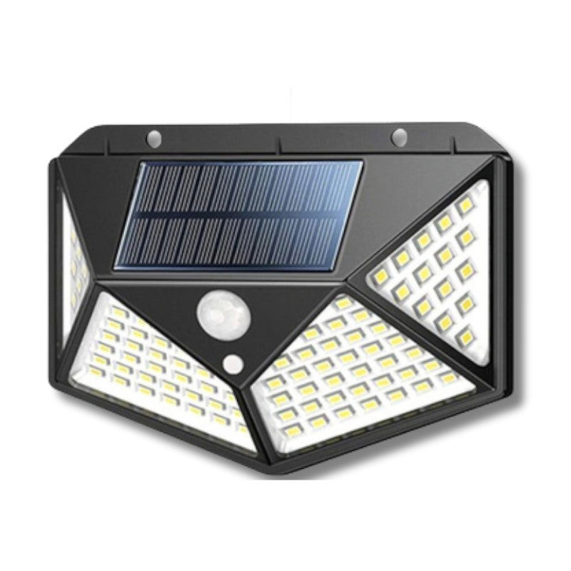 Lampara UNITEC De Pared Solar Recargable Con Sensor 25W