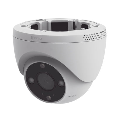 Camara Wifi Domo EZVIZ H4 3MP 2K 2.8mm Sirena Y Luz Estroboscópica Audio Bidireccional IR 30M IP67