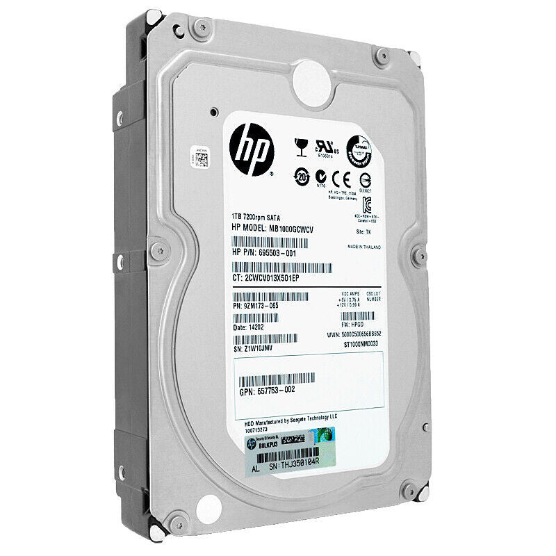Disco Duro Interno HP 1TB 7200RPM SATA 3.5"