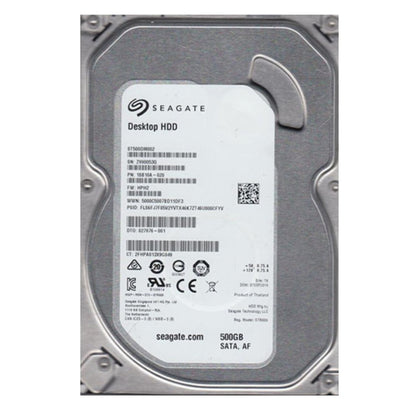 Disco Duro Refurbished 500GB 3.5" SATA 7200RPM - Ideal para PC y Servidores