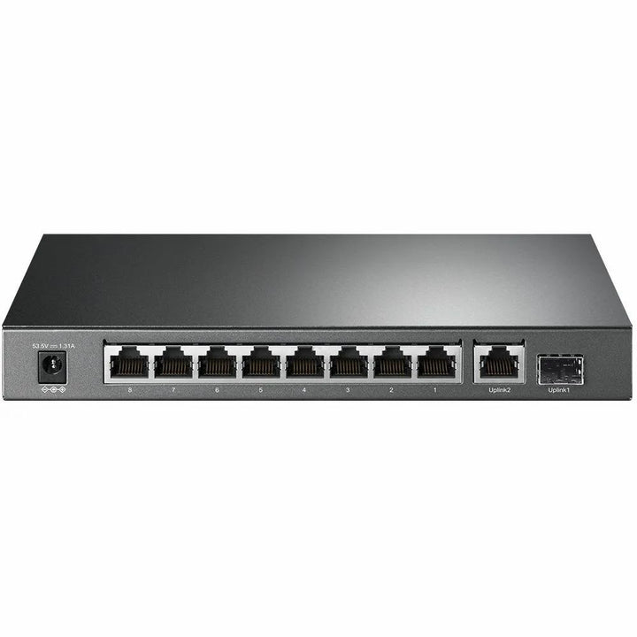 Switch de Escritorio TP-LINK Gigabit 10 Puertos con POE y Capacidad de Conmutación de 1000 Gbps