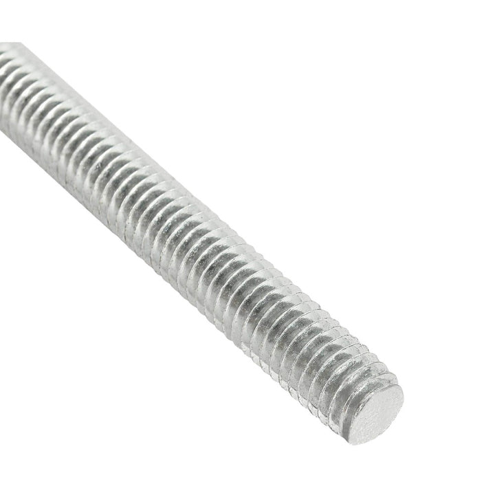 Barra Roscada Galvanizada Metalnet 3/8" x 2 mts de Hierro Plateado