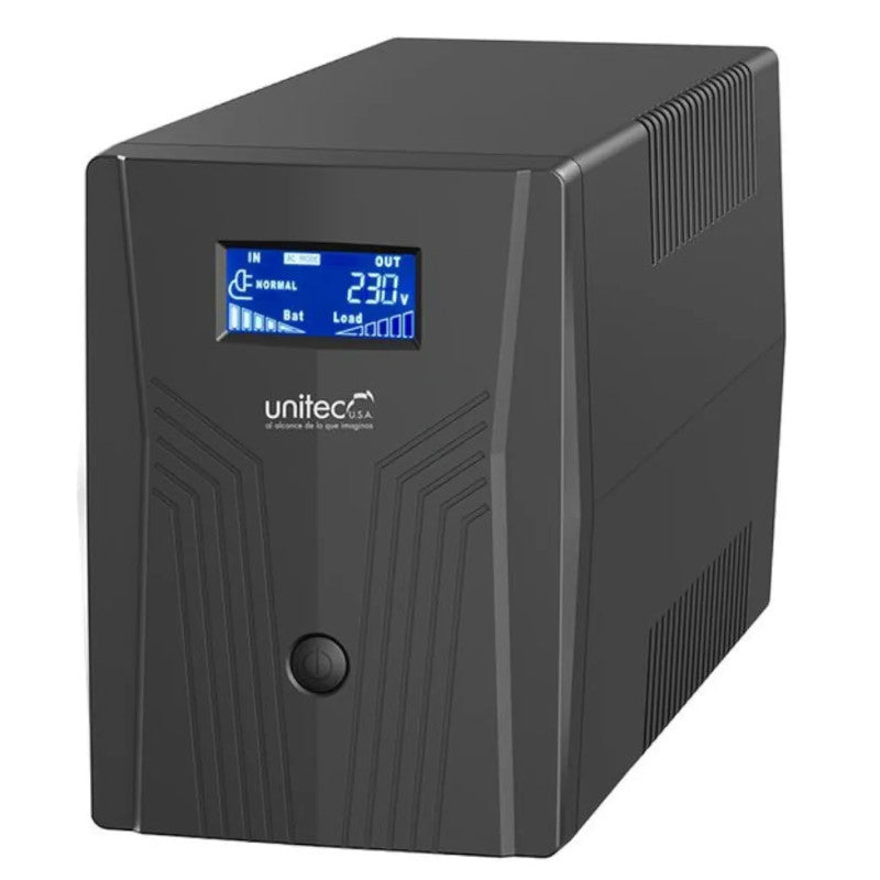 UPS Interactivo UNITEC LCD Off Line 1500VA 6 Tomas