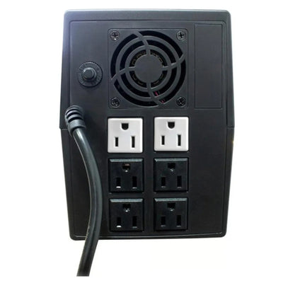 UPS UNITEC LCD Interactivo Off Line 2000VA 6 Tomas