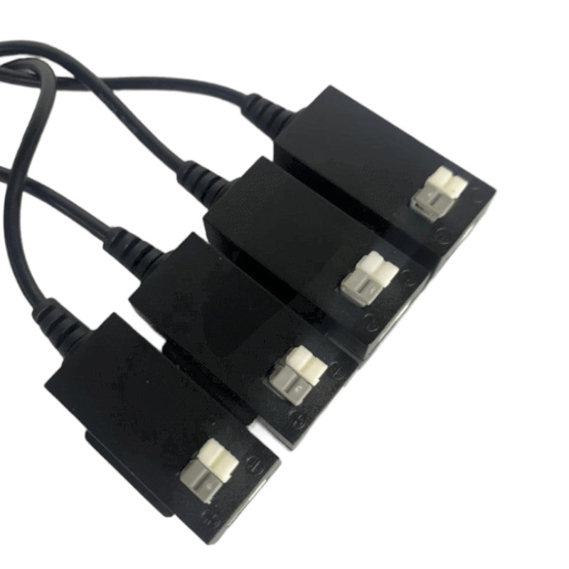 Par de Video Balun DAHUA Pasivo HD Tipo Clip 400 Mts Camaras CCTV. Diseño Apilable Para Una Instalación Mas Organizada.