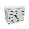 Gabinete de Pared Metalnet Cerrado 9U en Color Blanco 01PT05