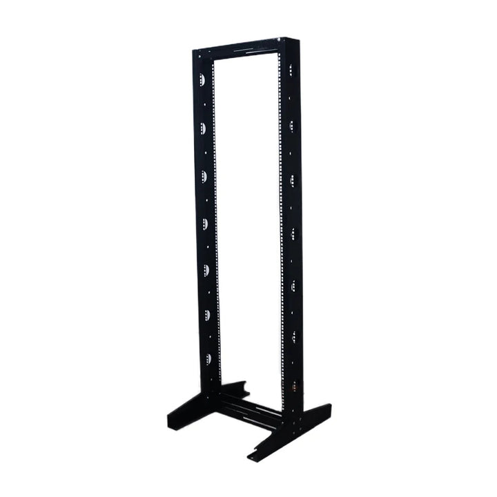 Rack Abierto de Piso 36U Metalnet Negro - Solución Ideal para Servidores