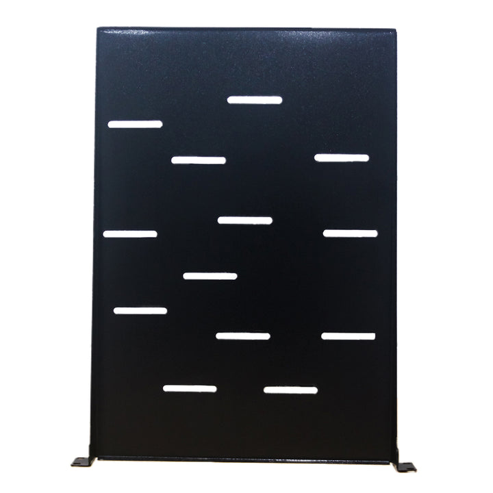 Bandeja de Rack Clásica Metalnet 19x25 1U Color Negro 01PT251