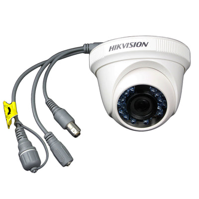 Cámara De Seguridad Hikvision Domo Hd 1080p 4 En 1 2.8mm