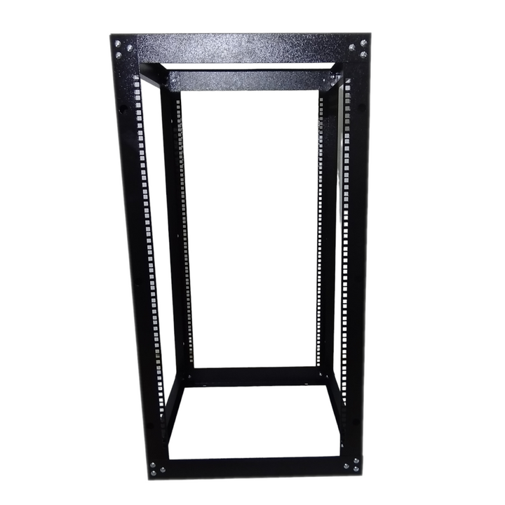 Rack Abierto de Piso Metalnet 22U - Gabinete de 4 Postes en Color Negro 01PT632