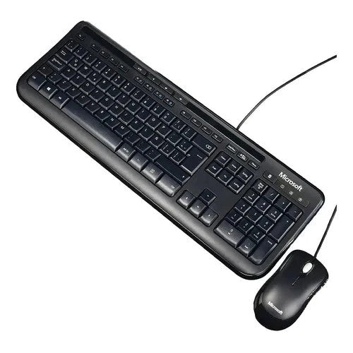 Combo Teclado Microsoft 600 y Mouse Cableado