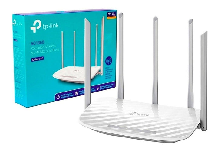 Router WiFi TP-Link Archer C60 Doble Banda AC1350