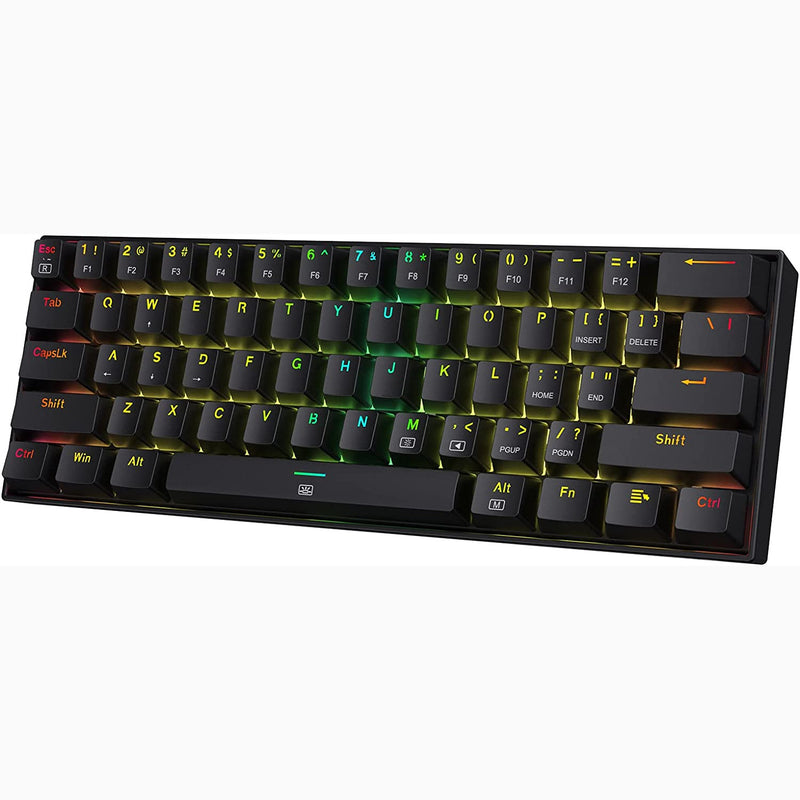 Teclado Mecánico Rgb Redragon Dragonborn K630 Switch Marrón.