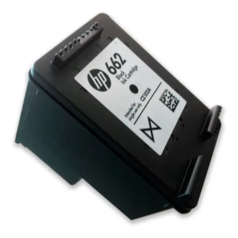 Cartucho de Tinta Negra Original HP 662 para Impresoras Ink Advantage